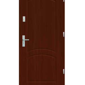 Drzwi wejściowe D2 Mahoń