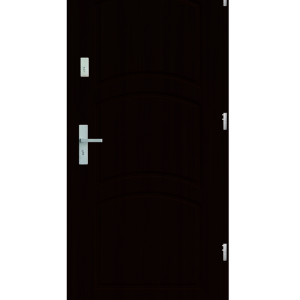 Drzwi wejściowe D3 Kasztan