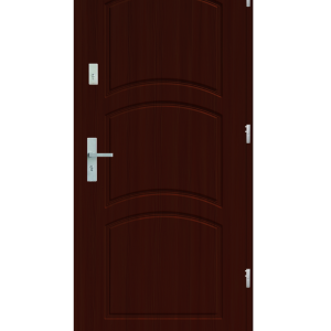 Drzwi wejściowe D3 Mahoń