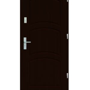 Drzwi wejściowe D3 Orzech Ciemny