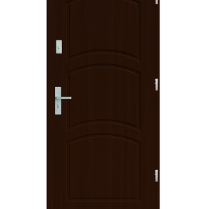 Drzwi wejściowe D3 Orzech Jasny