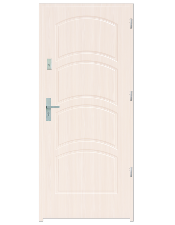 Drzwi wejściowe D44 Biały