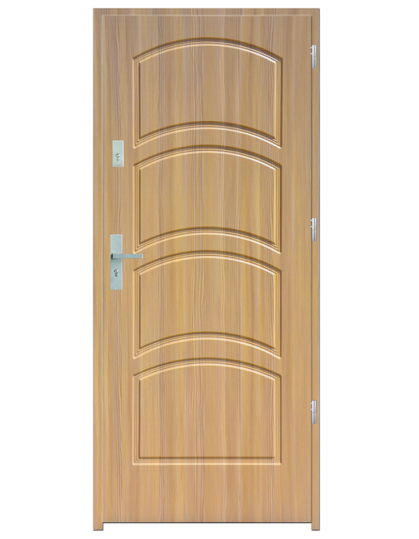 Drzwi wejściowe D44 Dąb Bielony