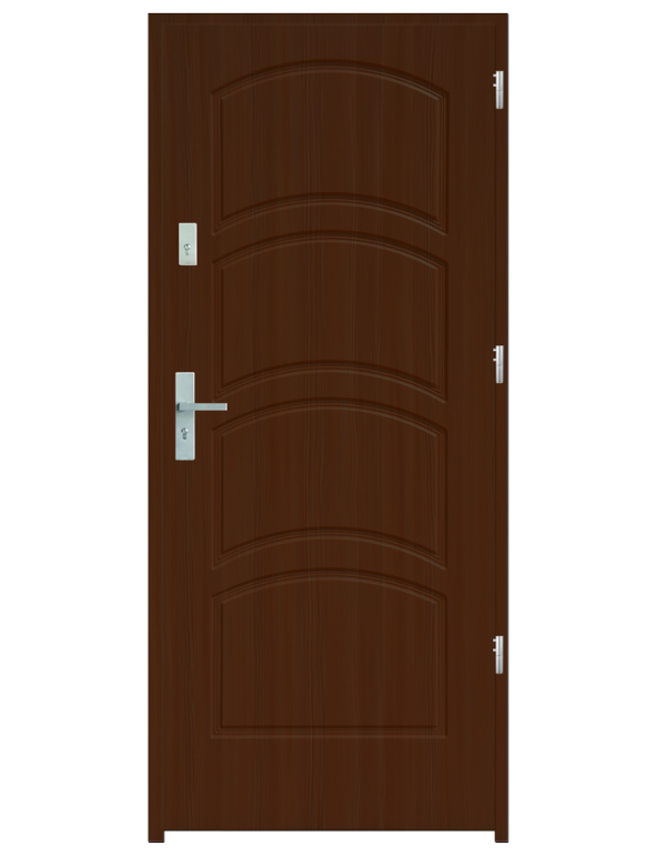 Drzwi wejściowe D44 Dąb Złoty
