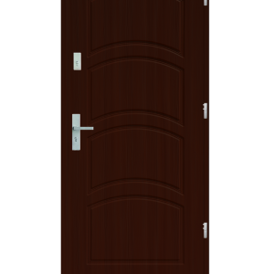Drzwi wejściowe D44 Mahoń