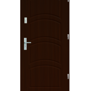 Drzwi wejściowe D44 Orzech Jasny