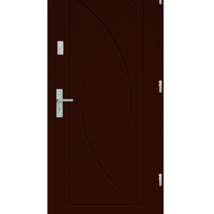 Drzwi wejściowe Eos Mahoń