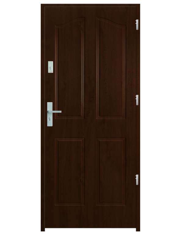 Drzwi wejściowe K40 Orzech Jasny