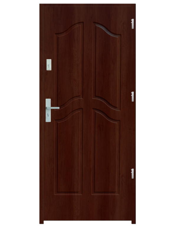 Drzwi wejściowe K4fala Mahoń