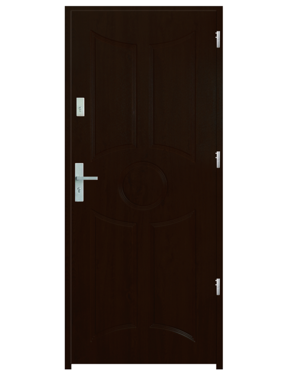 Drzwi wejściowe K50 Orzech Ciemny