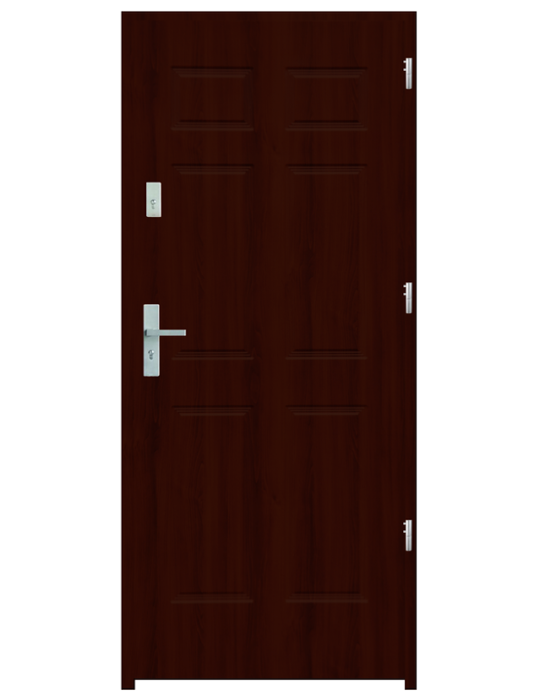 Drzwi wejściowe K60 Mahoń