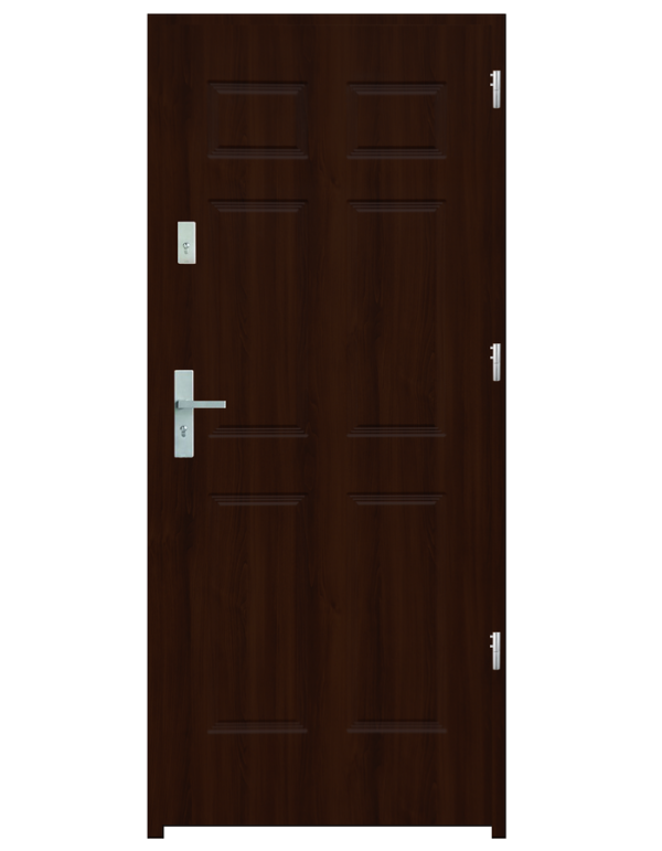 Drzwi wejściowe K60 Orzech Jasny