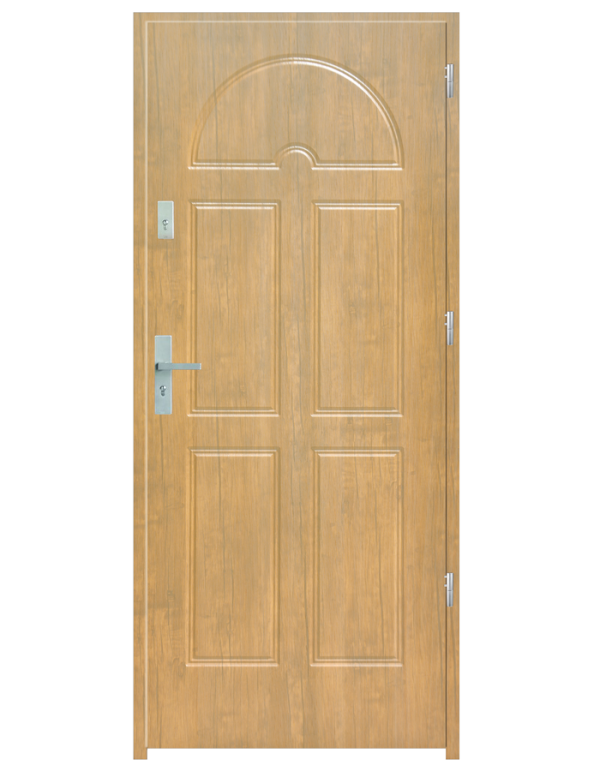 Drzwi wejściowe K8 Dąb Patyna