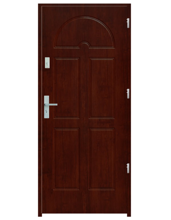 Drzwi wejściowe K8 Mahoń