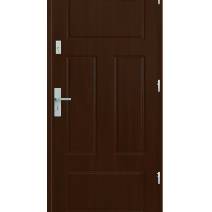 Drzwi wejściowe P40 Orzech Jasny